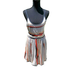 Cooperative Striped Dress - MIDI - EUC - LRG